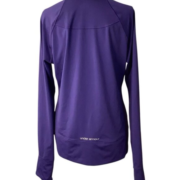 Under Armour All Season Gear Full Zip Purple Jacket Womens Size Large - Picture 3 of 9